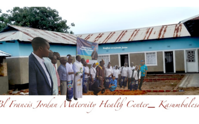 Inauguration of the Blessed Francis Jordan Maternity Health Center_Whisky, Kasumbalesa (Congo)
